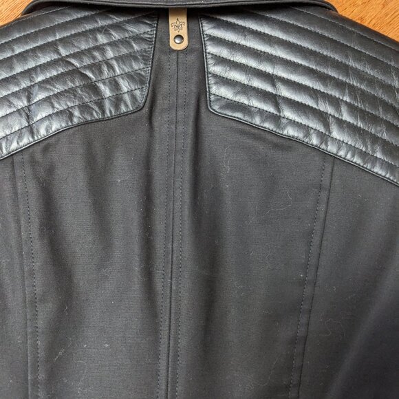 Mackage Size XS - Cotton trench with leather detailing - Picture 5 of 6